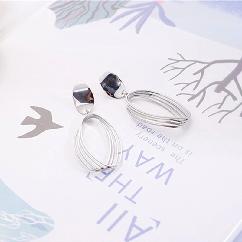 JOYA GIFT Reiki Female Luxury Earring Aretes De Mujer Modernos 2019 Eardrop Fashion Jewelry Dangler Earrings for Women Jewellery Espiga Jewelry