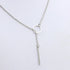 2025 New Fashion Necklace Design Ladies Fashion Simple Simple Metal Round Necklace Wholesale Sales Espiga Jewelry
