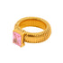 Colorful Zircon Stretch Ring – Pink