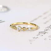 Delicate Zircon Promise Ring – view 5