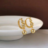 925 Sterling Silver Earrings Simple Fashionable Design New Unique Delicate Exquisite Sweet Charming Ear Ornaments for Women Espiga Jewelry