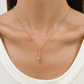 Tennis Racket Necklace Minimalist Alloy Pendant Sporty Chic Choker Adjustable Chain Athleisure Jewelry Gift for Her Espiga Jewelry