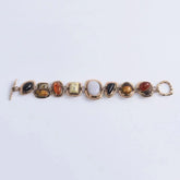 Boho Resin Stone Link Bracelet – view 6
