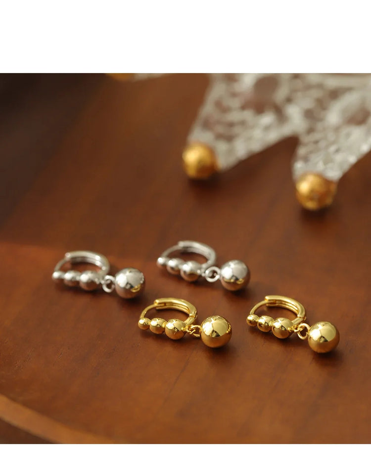 925 Sterling Silver Earrings Simple Fashionable Design New Unique Delicate Exquisite Sweet Charming Ear Ornaments for Women Espiga Jewelry