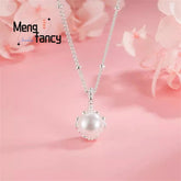 A Single Pearl Necklace With A Niche Design, Simple And Versatile, Exuding A Sense Of High-End Luxury And Light Collarbone Chain Espiga Jewelry