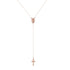 Women Charm Jewelry Gifts 2024 New Fashion Vintage Christian Cross Bohemia Religious Rosary Pendant Necklace Espiga Jewelry