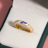 Gold Geometric Ring – Style E