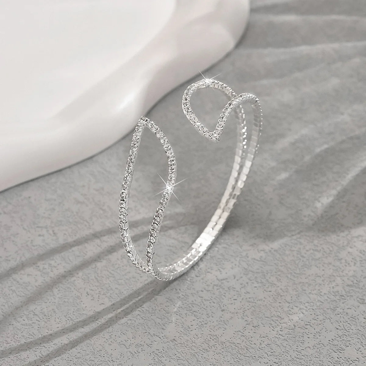 Hand bracelet jewelry - fashionable wristbands, rhinestone elastic gemstone-set bracelets, open-ended bracelets Espiga Jewelry