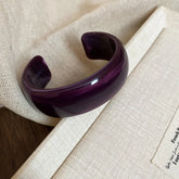 Acrylic Jelly Cuff Bangle Espiga Jewelry