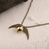 2025 New Fashion Necklace Design Ladies Fashion Simple Simple Metal Round Necklace Wholesale Sales Espiga Jewelry
