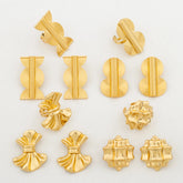 New   Plated Jewelry Set For Women Design Dubai Fashion Earrings and Ring Set African Bridal Wedding Jewelry Party Gift Espiga Jewelry