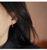 925 Sterling Silver Earrings Simple Fashionable Design New Unique Delicate Exquisite Sweet Charming Ear Ornaments for Women Espiga Jewelry