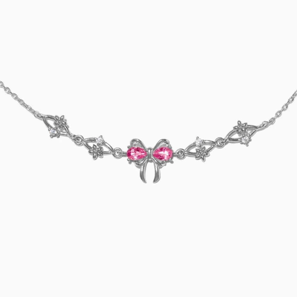 New Fashion Women Girls Trendy Sweetness Lovely Shiny Zircon Bow Bowknot Chain Bracelets Jewelry Female Party Gifts Espiga Jewelry