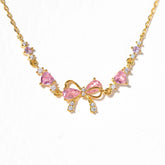 New Fashion Women Girls Trendy Sweetness Lovely Shiny Zircon Bow Bowknot Chain Bracelets Jewelry Female Party Gifts Espiga Jewelry