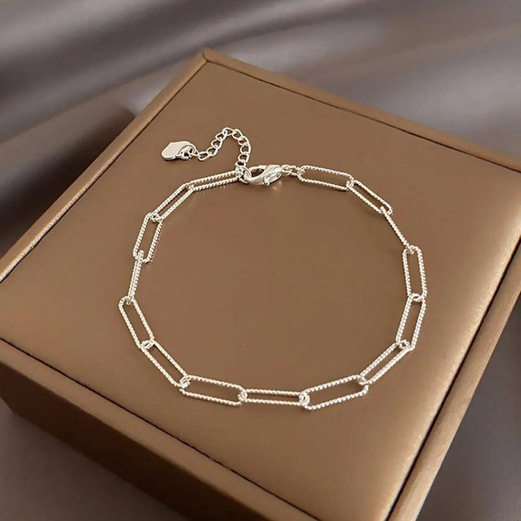 Chain Bracelet Delicate Trendy Fancy Hand Ornament Exquisite Chain Bracelet With Captivating Shine Dazzling Hand Ornament Unique Espiga Jewelry