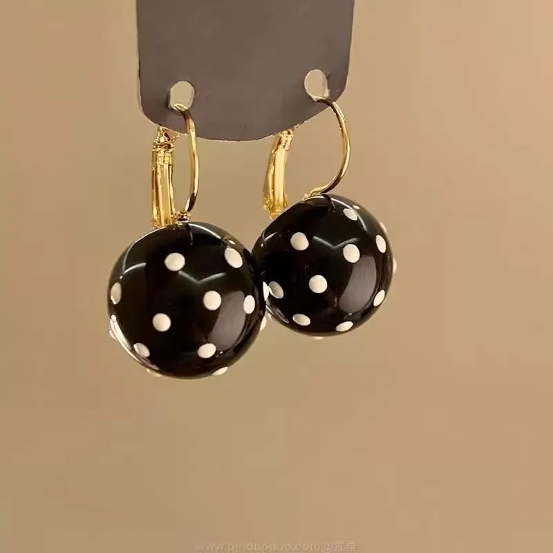 New Trendy Vintage Pink Tulip Flower Heart Pendant Earrings for Women Spring and Summer Sweet Design Wedding Party Jewelry Gifts Espiga Jewelry