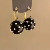 New Trendy Vintage Pink Tulip Flower Heart Pendant Earrings for Women Spring and Summer Sweet Design Wedding Party Jewelry Gifts Espiga Jewelry