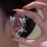 Leaf Butterfly Ear Cuff Espiga Jewelry
