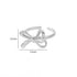 Bowknot Rings for Women Girls Open Waterproof Premium Stainless Steel Ring 2024 Trend Couple Wedding Jewelry freeshiping items Espiga Jewelry