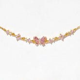 New Fashion Women Girls Trendy Sweetness Lovely Shiny Zircon Bow Bowknot Chain Bracelets Jewelry Female Party Gifts Espiga Jewelry