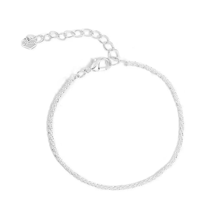 Chain Bracelet Delicate Trendy Fancy Hand Ornament Exquisite Chain Bracelet With Captivating Shine Dazzling Hand Ornament Unique Espiga Jewelry