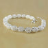 925 Sterling Silver Bracelet Zirconia Geometric Chain Linked For Women Charm Bangle Fashion Lucky Jewelry Gift Christmas Espiga Jewelry