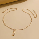 Tennis Racket Necklace Minimalist Alloy Pendant Sporty Chic Choker Adjustable Chain Athleisure Jewelry Gift for Her Espiga Jewelry