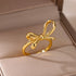 Bowknot Rings for Women Girls Open Waterproof Premium Stainless Steel Ring 2024 Trend Couple Wedding Jewelry freeshiping items Espiga Jewelry