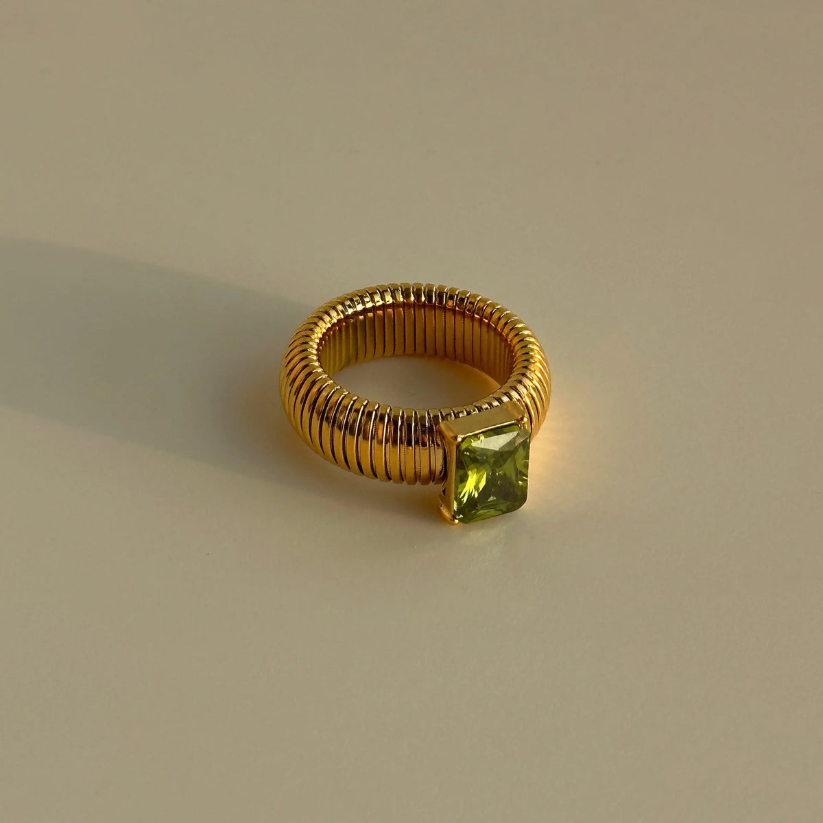 Colorful Zircon Stretch Ring – view 6