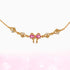 New Fashion Women Girls Trendy Sweetness Lovely Shiny Zircon Bow Bowknot Chain Bracelets Jewelry Female Party Gifts Espiga Jewelry