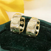 A pair of earrings, simple and fashionable, suitable for daily leisure, attending banquets, beach parties - no box Espiga Jewelry