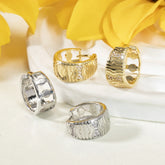 A pair of earrings, simple and fashionable, suitable for daily leisure, attending banquets, beach parties - no box Espiga Jewelry