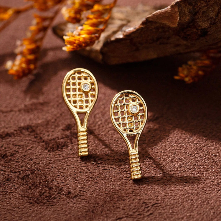 Tennis Racket Necklace Minimalist Alloy Pendant Sporty Chic Choker Adjustable Chain Athleisure Jewelry Gift for Her Espiga Jewelry