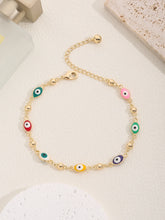 Religious series Jewelry enamel Türkiye evil eye anklet bracelet Women&