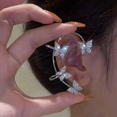Leaf Butterfly Ear Cuff Espiga Jewelry