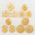New   Plated Jewelry Set For Women Design Dubai Fashion Earrings and Ring Set African Bridal Wedding Jewelry Party Gift Espiga Jewelry