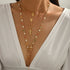 Faith & Roots Set – Layered Rosary Pendant Necklace