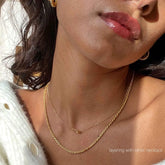 Necklace for Women Gold Necklace Silver Plated Necklace Gold Plated SnakeGold Chain Choker Necklaces Gold Jewelry Gift for Women Espiga Jewelry