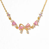 New Fashion Women Girls Trendy Sweetness Lovely Shiny Zircon Bow Bowknot Chain Bracelets Jewelry Female Party Gifts Espiga Jewelry