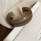 Acrylic Jelly Cuff Bangle Espiga Jewelry