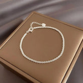 Chain Bracelet Delicate Trendy Fancy Hand Ornament Exquisite Chain Bracelet With Captivating Shine Dazzling Hand Ornament Unique Espiga Jewelry