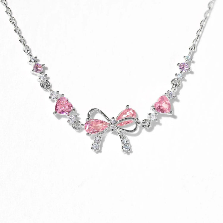 New Fashion Women Girls Trendy Sweetness Lovely Shiny Zircon Bow Bowknot Chain Bracelets Jewelry Female Party Gifts Espiga Jewelry