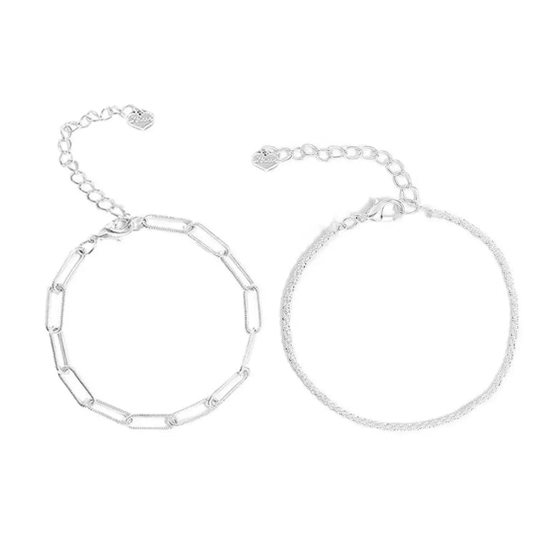Chain Bracelet Delicate Trendy Fancy Hand Ornament Exquisite Chain Bracelet With Captivating Shine Dazzling Hand Ornament Unique Espiga Jewelry