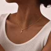 Conch Necklace, Small Pendant,stainless Steel Link DIY Adjustable, Daily Jewelry Espiga Jewelry