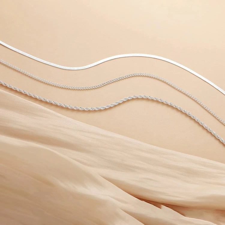 Necklace for Women Gold Necklace Silver Plated Necklace Gold Plated SnakeGold Chain Choker Necklaces Gold Jewelry Gift for Women Espiga Jewelry