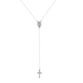 Women Charm Jewelry Gifts 2024 New Fashion Vintage Christian Cross Bohemia Religious Rosary Pendant Necklace Espiga Jewelry