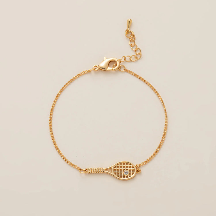 Tennis Racket Necklace Minimalist Alloy Pendant Sporty Chic Choker Adjustable Chain Athleisure Jewelry Gift for Her Espiga Jewelry