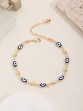 Religious series Jewelry enamel Türkiye evil eye anklet bracelet Women&